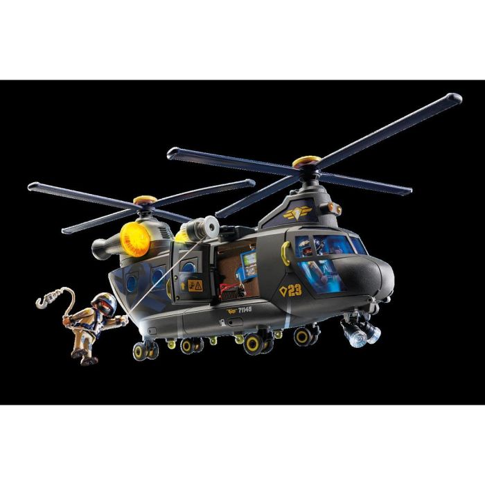 Set de juguetes Playmobil Police Plane City Action Plástico 1