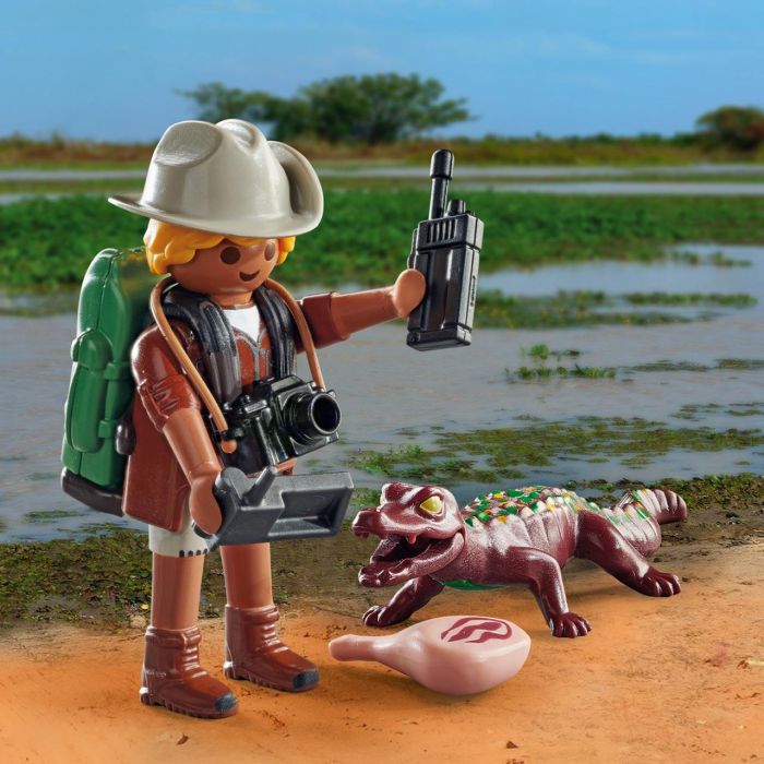 Investigador Con Caimán Especial Plus 71168 Playmobil 2