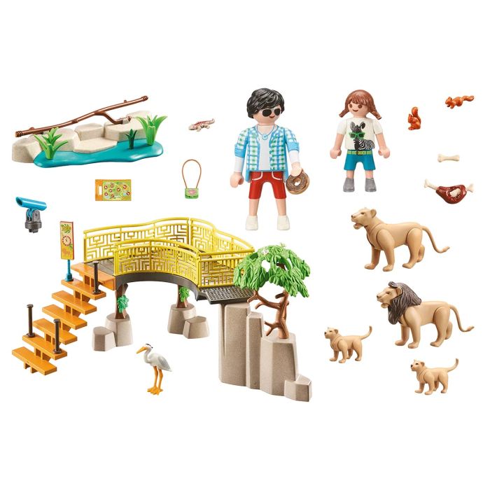 Leones Con Recinto Exterior 71192 Playmobil 1