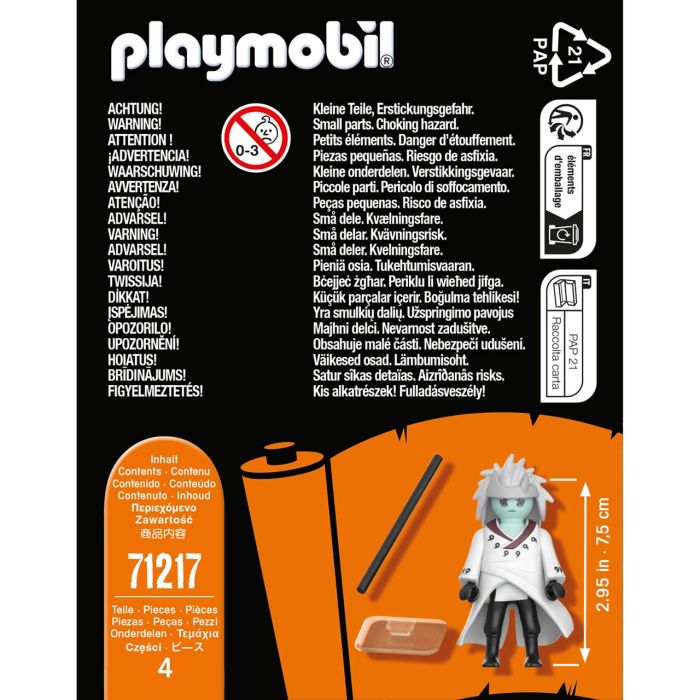Madara Sage Of The Six Paths Mode Naruto 71217 Playmobil 3