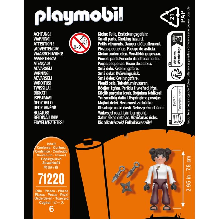 Tenten Naruto 71220 Playmobil 3