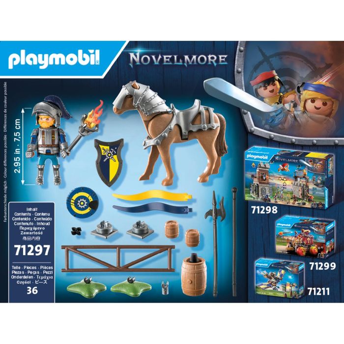 Caballero Medieval Novelmore 71297 Playmobil 3