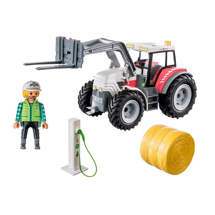 Tractor Grande Con Accesorios Country 71305 Playmobil 1