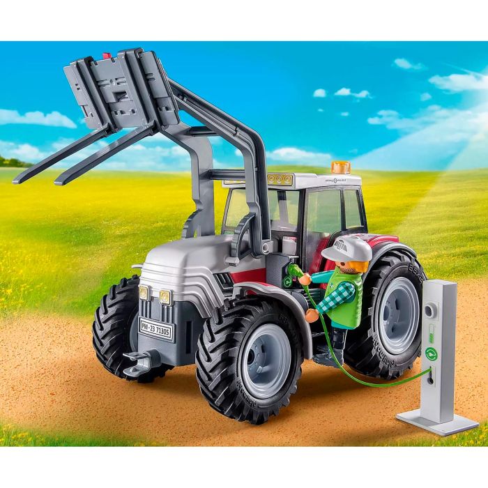 Tractor Grande Con Accesorios Country 71305 Playmobil 2