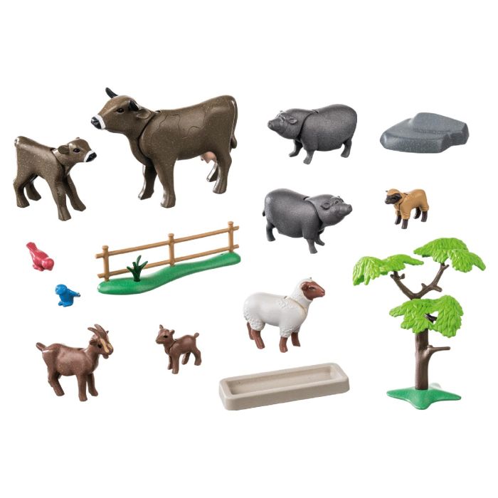 Set Animales Country 71307 Playmobil 1