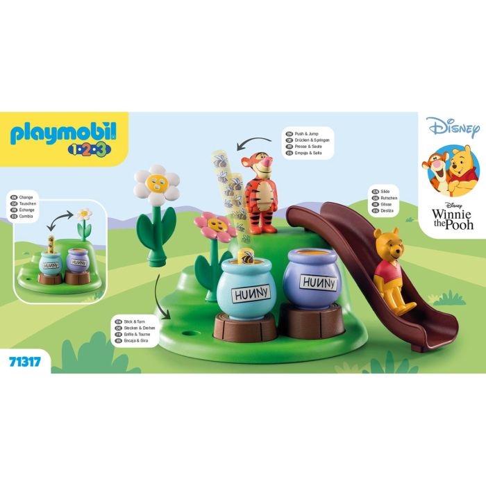 1.2.3 Winnie The Pooh Y Tigger Jardín Abejas 71317 Playmobil 3