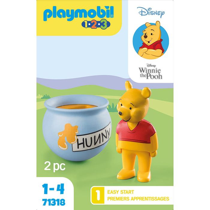 1.2.3 Winnie The Pooh Tarro De Miel 71318 Playmobil 4
