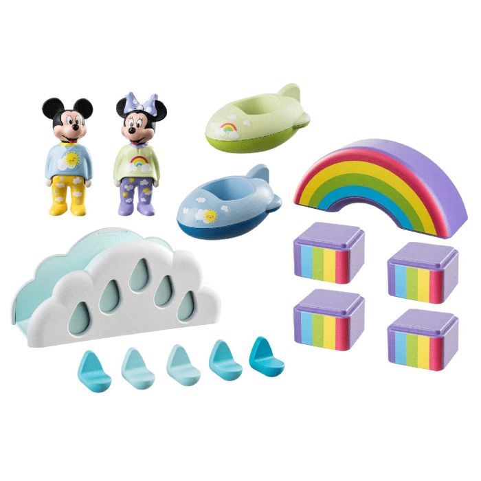 1.2.3 Mickey Y Minnie Casa En Las Nubes 71319 Playmobil 1