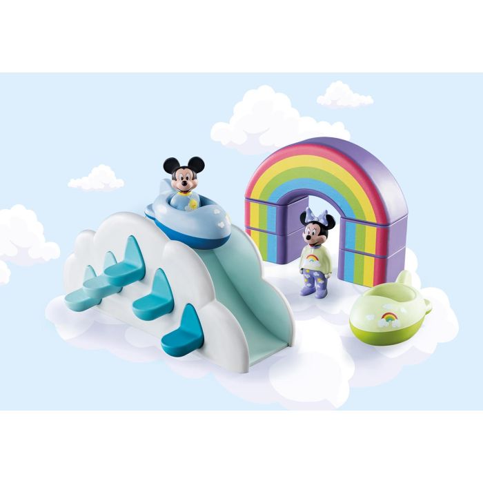 1.2.3 Mickey Y Minnie Casa En Las Nubes 71319 Playmobil 2