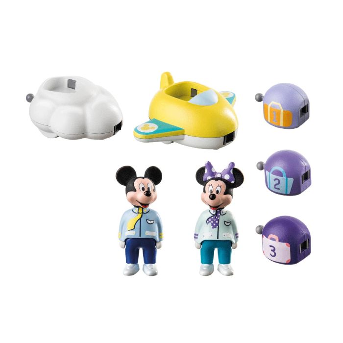 1.2.3 Mickey Y Minnie Tren Nube 71320 Playmobil 1