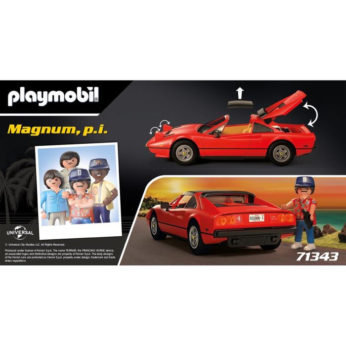 Magnum Ferrari 308Gt 71343 Playmobil 3