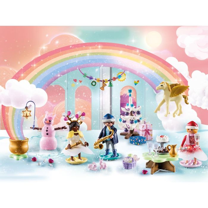 Calendario De Adviento Arcoíris De Navidad 71348 Playmobil 2