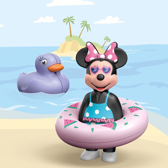 1.2.3 Viaje A La Playa De Minnie 71416 Playmobil Disney 2