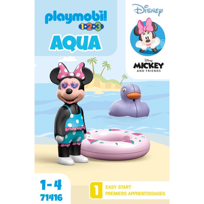 1.2.3 Viaje A La Playa De Minnie 71416 Playmobil Disney 3