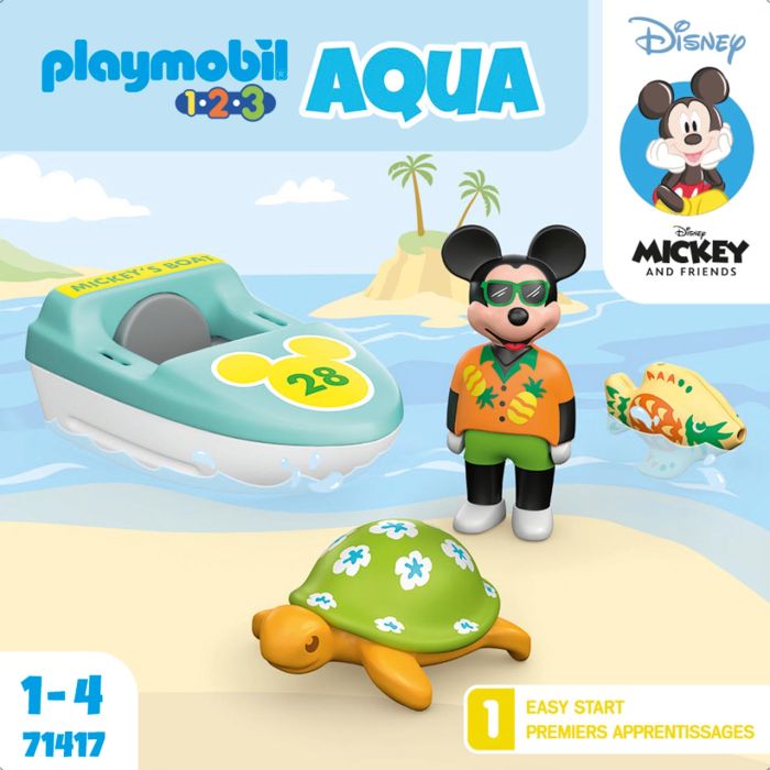 1.2.3 Viaje En Bote Con Mickey 71417 Playmobil Disney 3