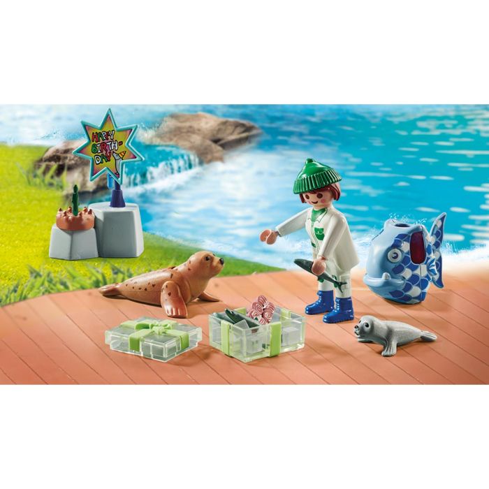 Cuidador Con Animales My Life 71448 Playmobil 3