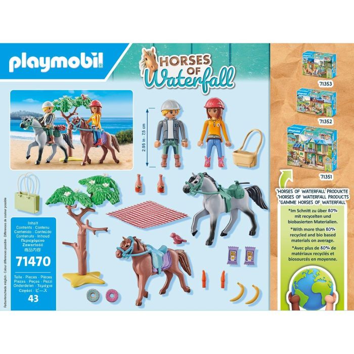 Starter Pack Excursión A Caballo 71470 Playmobil 4