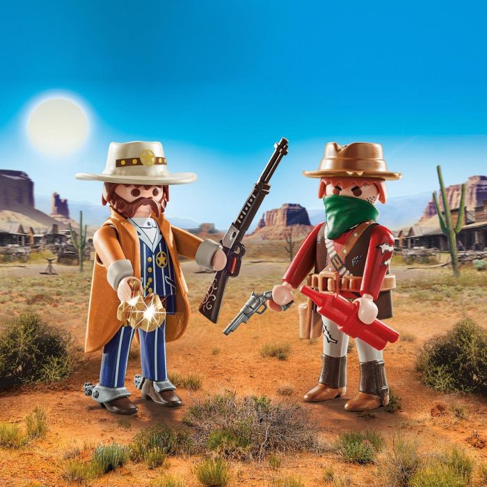 Duo Pack Bandido Y Sheriff 71508 Playmobil 2