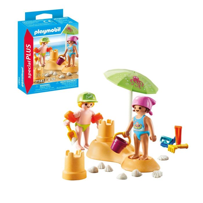 Niños Con Castillo De Arena Special Plus 71581 Playmobil 1