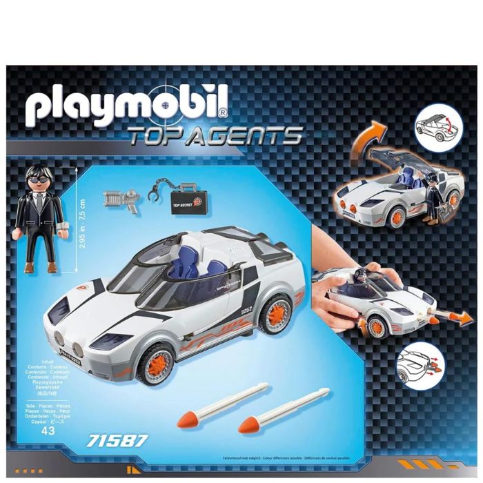 Agente Secreto Y Racers Top Agentes 71587 Playmobil 4