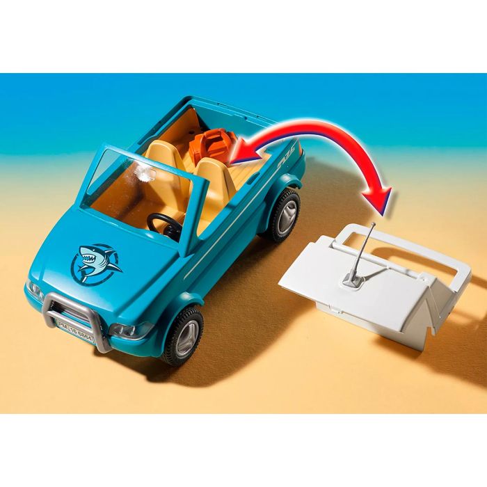 Pick Up Con Lancha Summer Fun 71589 Playmobil 4 Pick Up Con Lancha Summer Fun 71589 Playmobil 4