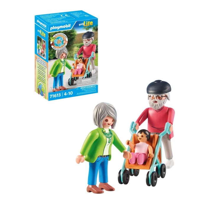 Abuelos Y Bebé My Life 71613 Playmobil 1