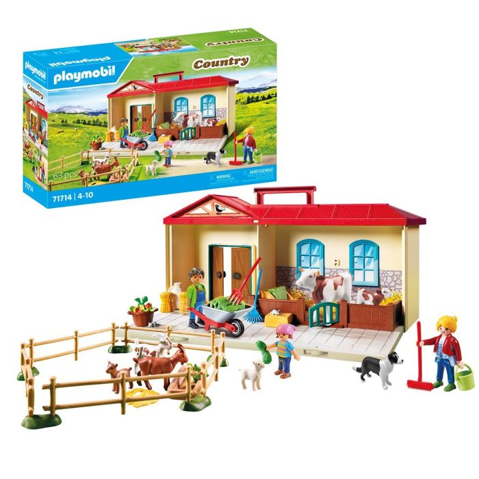 Granja Maletín Country 71714 Playmobil 1