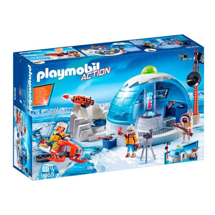 Cuartel Polar De Exploradores Playmobil 9055