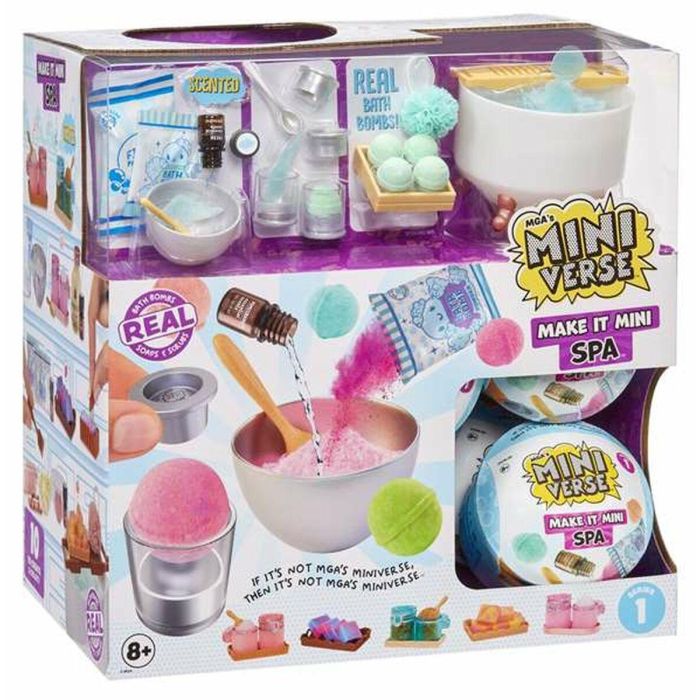 Bola sorpresa miniverse - make it mini spa. mini artículos de spa reales y con aroma. 9 cm - modelos surtidos 5 Bola sorpresa miniverse - make it mini spa. mini artículos de spa reales y con aroma. 9 cm - modelos surtidos 5
