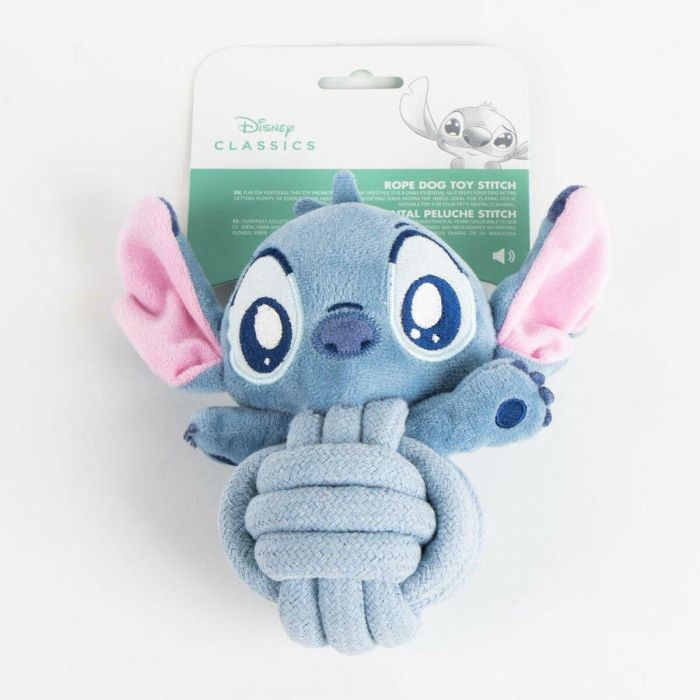 Cerdá Juguete de Cuerda para Perro Stitch Azul 10.5x14.5x6.0 cm 1 Cerdá Juguete de Cuerda para Perro Stitch Azul 10.5x14.5x6.0 cm 1