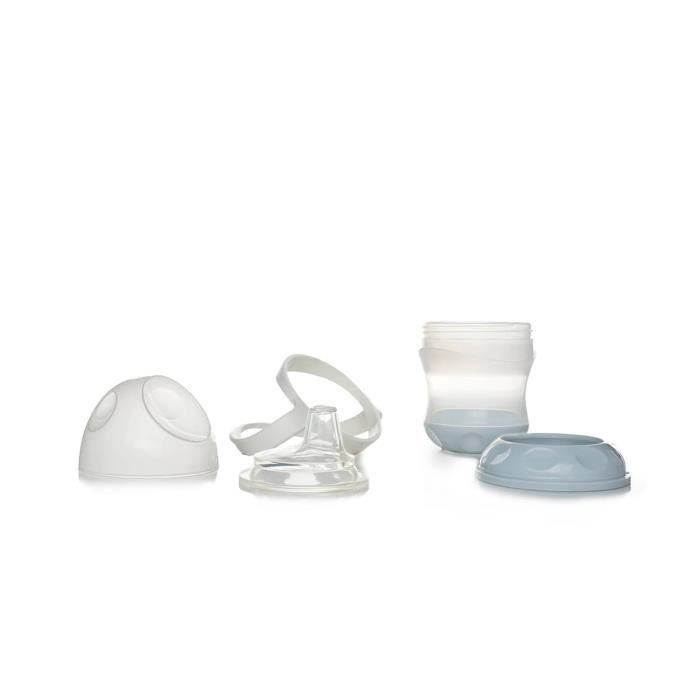 THERMOBABY Vaso antigoteo + tapa - Flor azul 3 THERMOBABY Vaso antigoteo + tapa - Flor azul 3