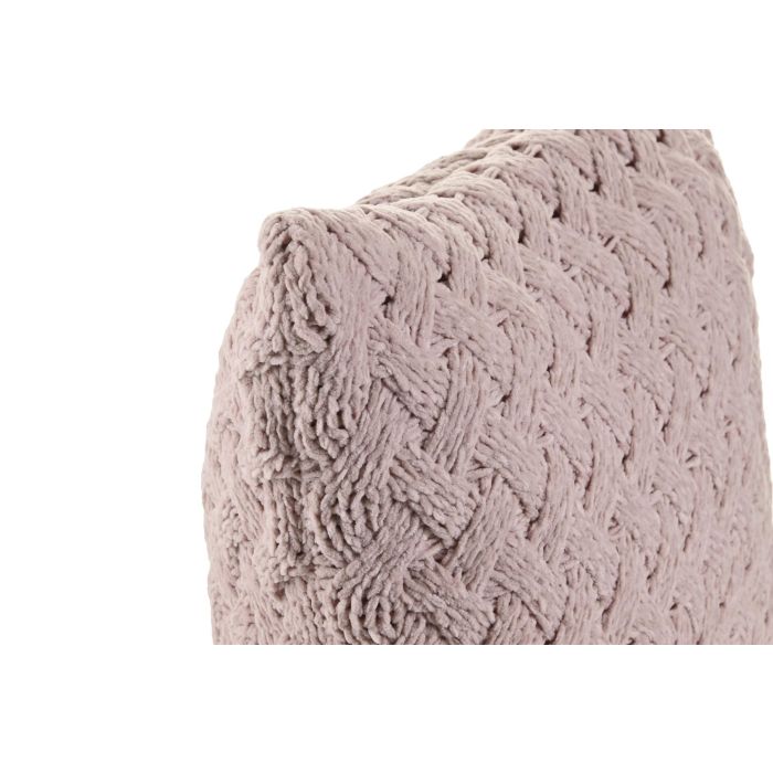 Cojin Urban DKD Home Decor Rosa Palo 45 x 45 cm (2 Unidades) 1