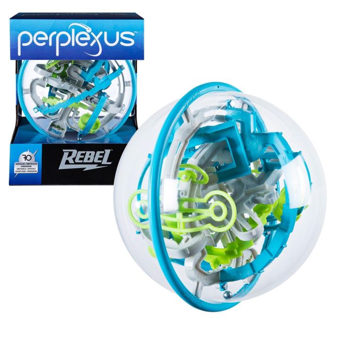 Spin Master 6053147 Perplexus Rebel Laberinto 3D con 70 Obstáculos - Rompecabezas de Habilidad para Niños +6 años 0 Spin Master 6053147 Perplexus Rebel Laberinto 3D con 70 Obstáculos - Rompecabezas de Habilidad para Niños +6 años 0