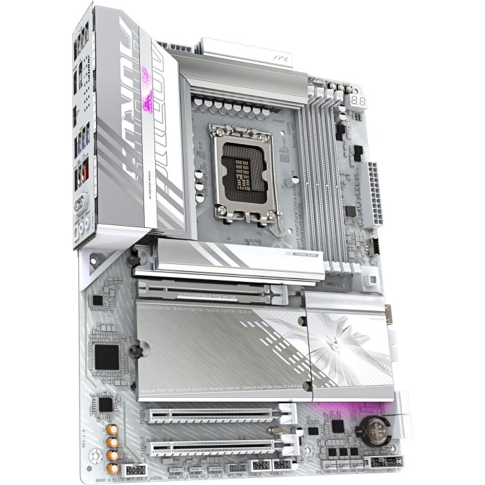 GIGABYTE AORUS B860 AORUS ELITE WIFI7 ICE Placa Base Intel B860 LGA 1851 ATX, DDR5 hasta 9200MHz, PCIe 5.0, Wi-Fi 7, LAN 2.5G, USB 4 2 GIGABYTE AORUS B860 AORUS ELITE WIFI7 ICE Placa Base Intel B860 LGA 1851 ATX, DDR5 hasta 9200MHz, PCIe 5.0, Wi-Fi 7, LAN 2.5G, USB 4 2