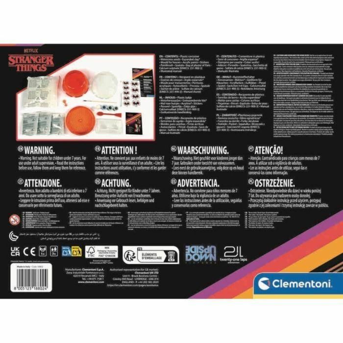 Clementoni Stranger Things Terrario Casa de la Creación de Vecna y el Mundo del Revés CLE8005125188024 A partir de 8 años