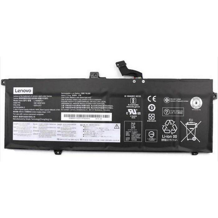 Lenovo Internal lithium-ion battery, 48Wh capacity, 6 cells, designed for efficient power management in Lenovo laptops.