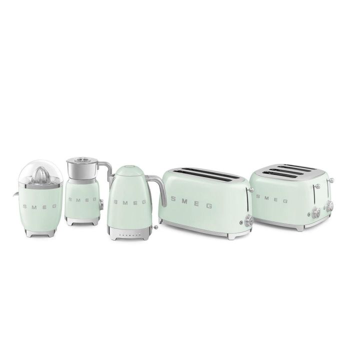 Smeg TSF02PGEU Tostadora 2 Rebanadas Verde Pastel 1500W 1 Smeg TSF02PGEU Tostadora 2 Rebanadas Verde Pastel 1500W 1