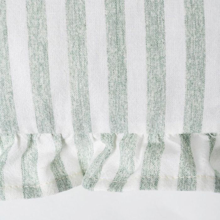 Cojín Rayas Gris Algodón 43 X 43 cm