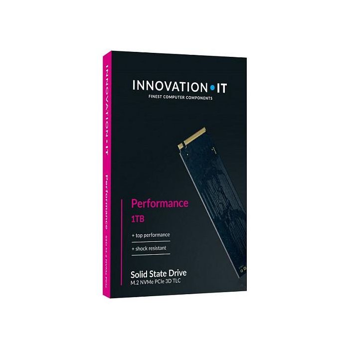 Innovation IT PerformanceQ NVMe PCIe 3.0 x 4 SSD M.2 1TB 2100MB/s 1900MB/s 3D TLC 2 Innovation IT PerformanceQ NVMe PCIe 3.0 x 4 SSD M.2 1TB 2100MB/s 1900MB/s 3D TLC 2