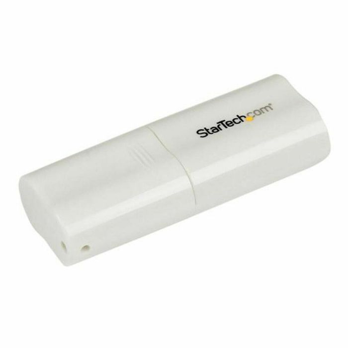 Tarjeta de Sonido Externa USB Startech ICUSBAUDIO Blanco 1 Tarjeta de Sonido Externa USB Startech ICUSBAUDIO Blanco 1
