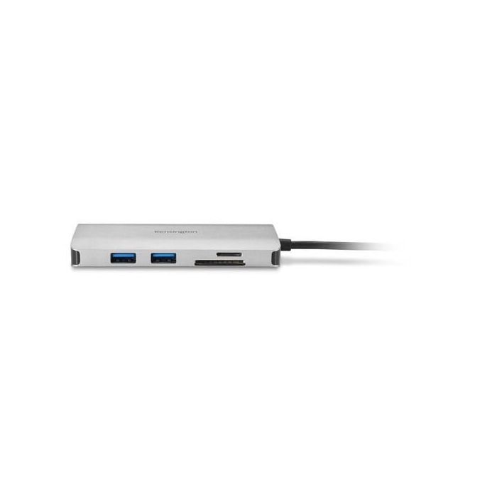 Hub USB Kensington K33820WW Negro Plateado 1