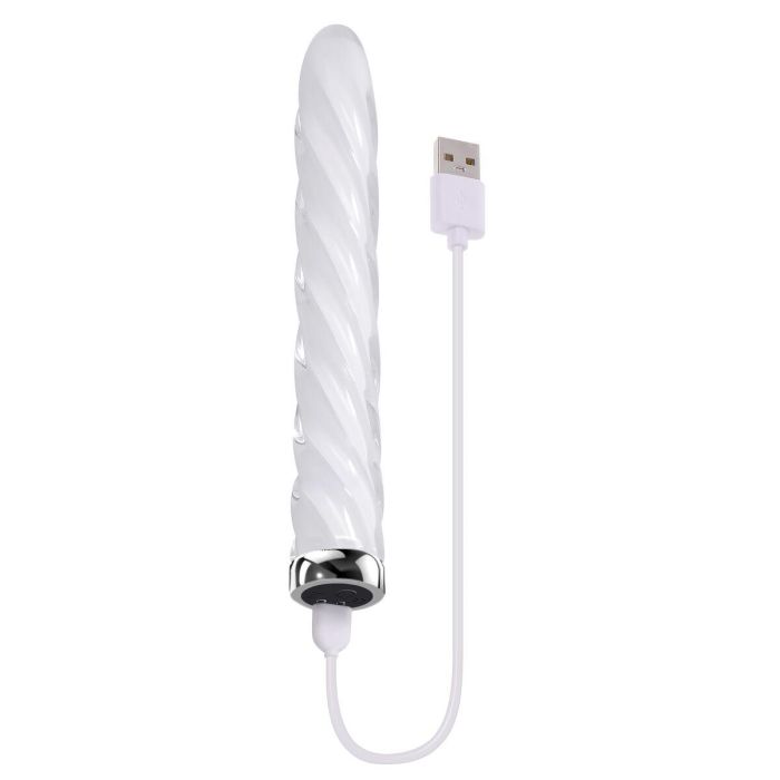 Vibrador Playboy Playboy Blanco 7 Vibrador Playboy Playboy Blanco 7