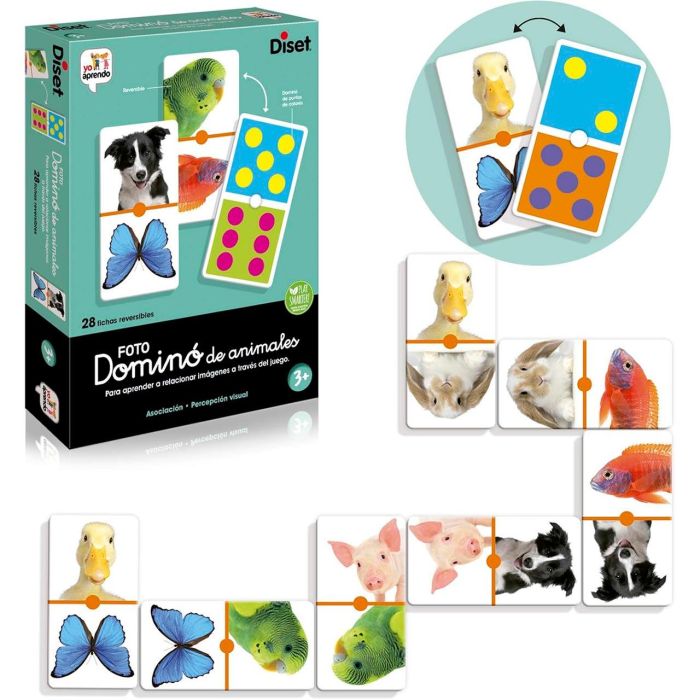 Domino Animales 68956 Diset 1 Domino Animales 68956 Diset 1