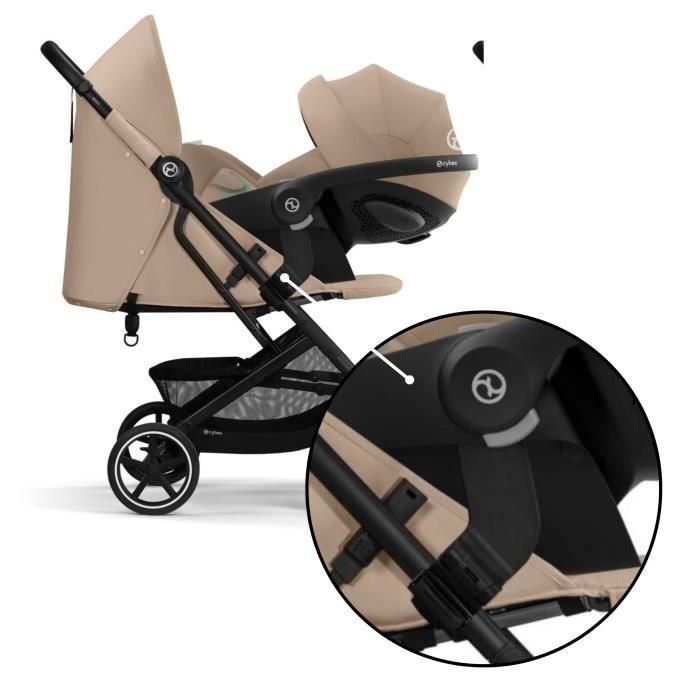 Cybex CYB4063846054633 Adaptadores para cochecito Beezy - Color Negro 2 Cybex CYB4063846054633 Adaptadores para cochecito Beezy - Color Negro 2