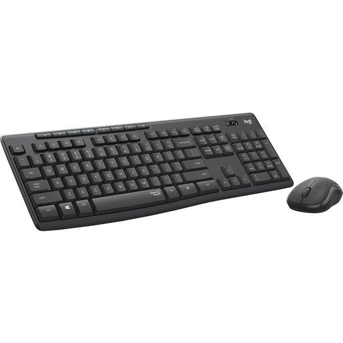 Logitech MK295 Silent Wireless Combo Teclado y Ratón Inalámbrico con Tecnología SilentTouch 2