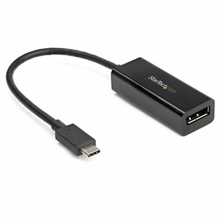 Adaptador USB C a DisplayPort Startech CDP2DP14B Negro Adaptador USB C a DisplayPort Startech CDP2DP14B Negro