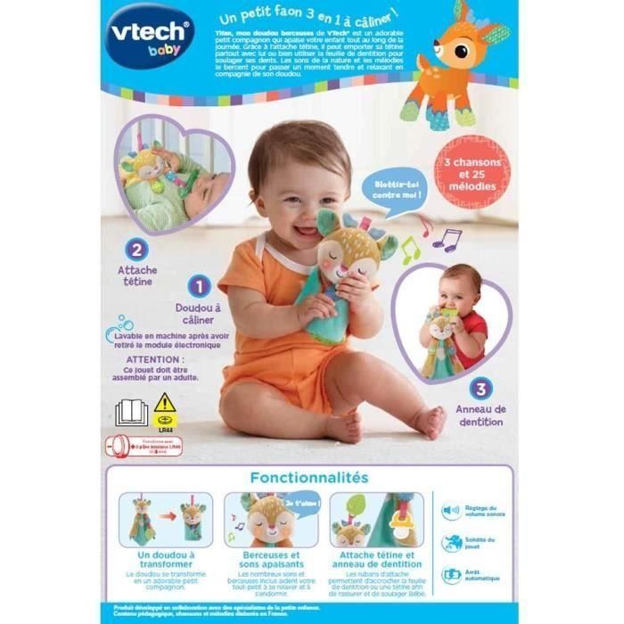 Vtech Baby - Tifan, mi peluche de cuna - 0-36 meses 4