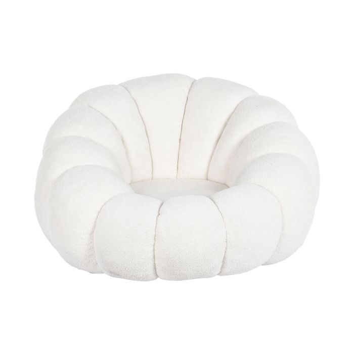 DKD Home Decor Sillón Moderno Blanco 97 x 62 x 98 cm Giratorio 3 DKD Home Decor Sillón Moderno Blanco 97 x 62 x 98 cm Giratorio 3