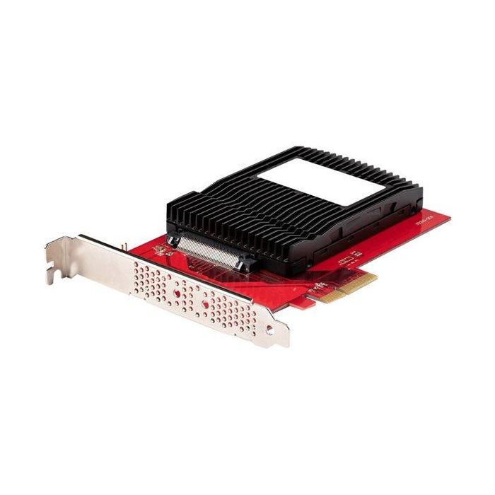 Startech.com Pex4Sff8639U3 Tarjeta Adaptadora U.3 a PCIe 4.0 x4 para SSD NVMe de 2.5" 3