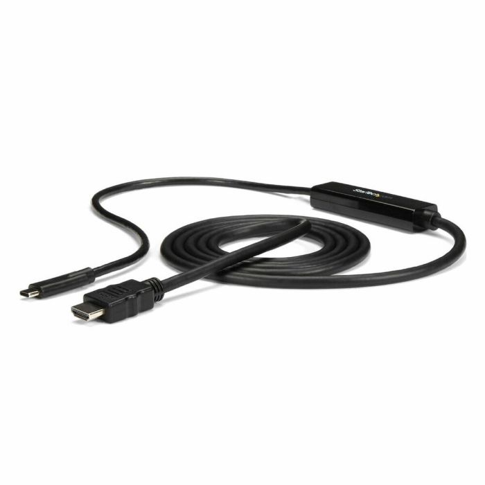 Cable USB C a HDMI Startech CDP2HDMM2MB 4K Ultra HD 2 m Negro 2
